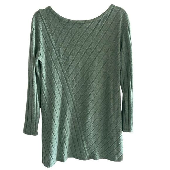 Maeve Anthropologie Women’s Tunic Top Mint Green Long Sleeve Sz Small Pullover - Picture 4 of 6